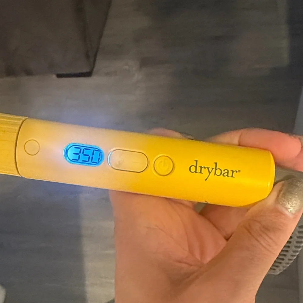 Like New Yellow Curling Iron